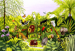  If Rousseau Painted the Alphabet

*available as giclee print